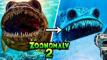 Zoonomaly Game VS Real Life | All Character Comparison Underwater version #zoonomaly #horrorgaming
