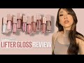[ENG SUB] 💄黄黑皮测评💋  |  MAYBELLINE LIFTER GLOSS SWATCHES & REVIEW WARM/ASIAN SKIN TONES💋