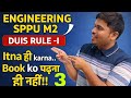Engineering sppu M2 DUIS RULE -I