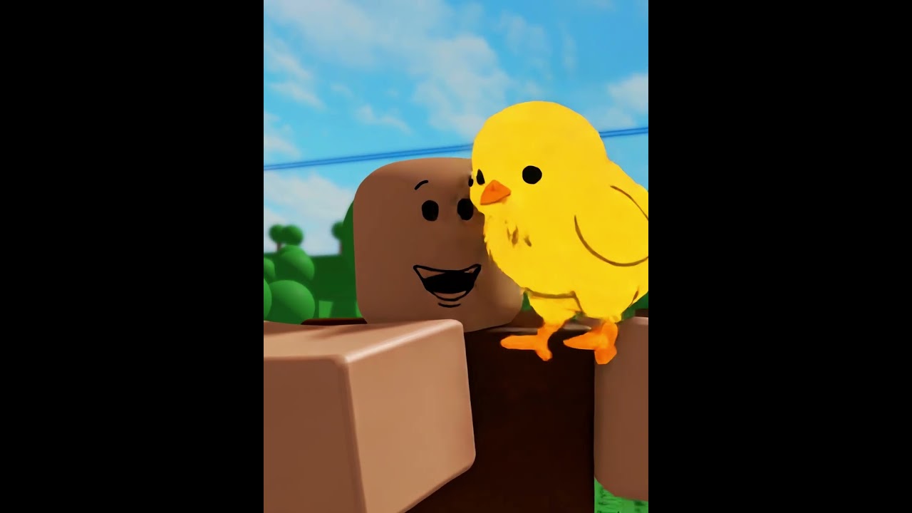 A lost chicken nuggie!! 🐥 #roblox