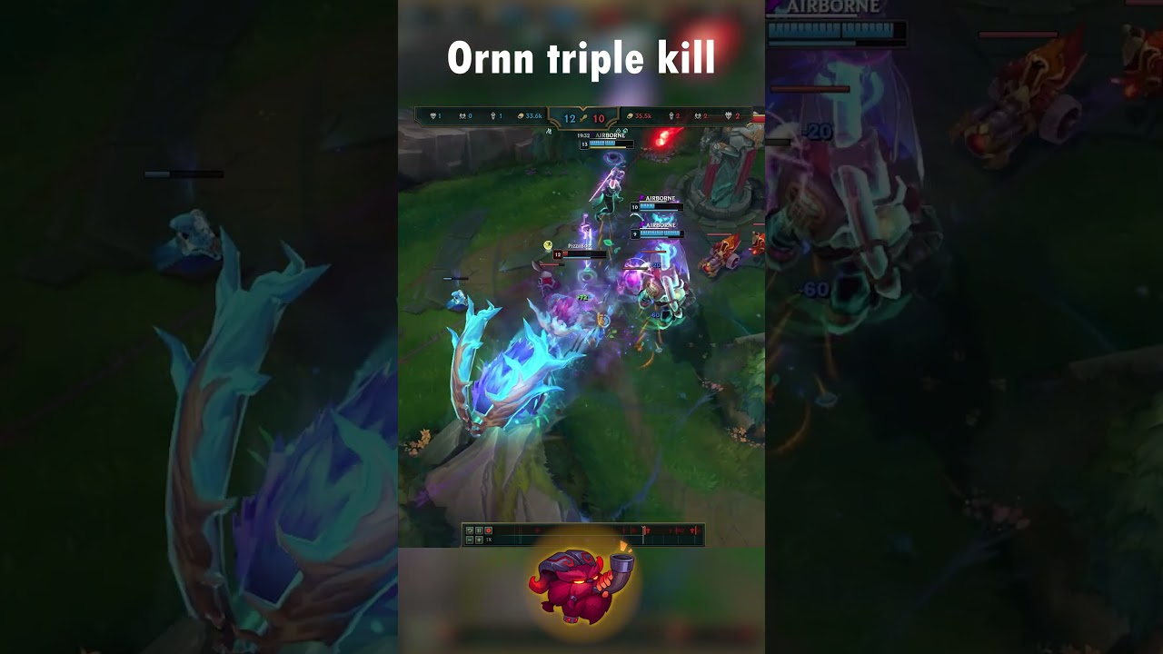 Ornn triple kill 🐏 | League of Legends