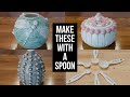 Decorating Pottery the EASY Way - Use Measuring Spoons!