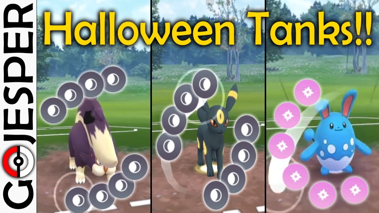 Halloween Cup Tanks!! Skuntank, Umbreon & Azumarill (Dansk Pokémon GO)
