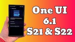 Samsung One UI 6.1 Update Is Here for Galaxy S22 Ultra, S21 Ultra, and more! screenshot 4