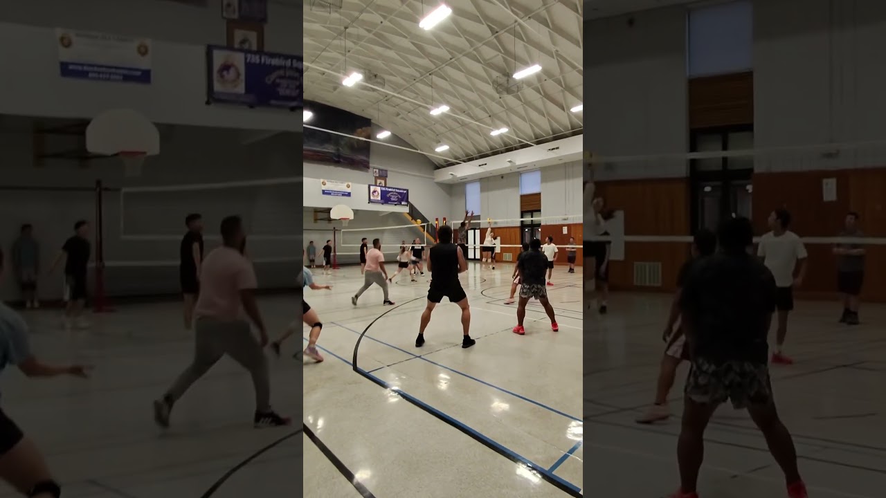 fake spike on two. tempo set. 