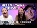 Behind The Scenes of Merrell Twins Live!  (Vlog)
