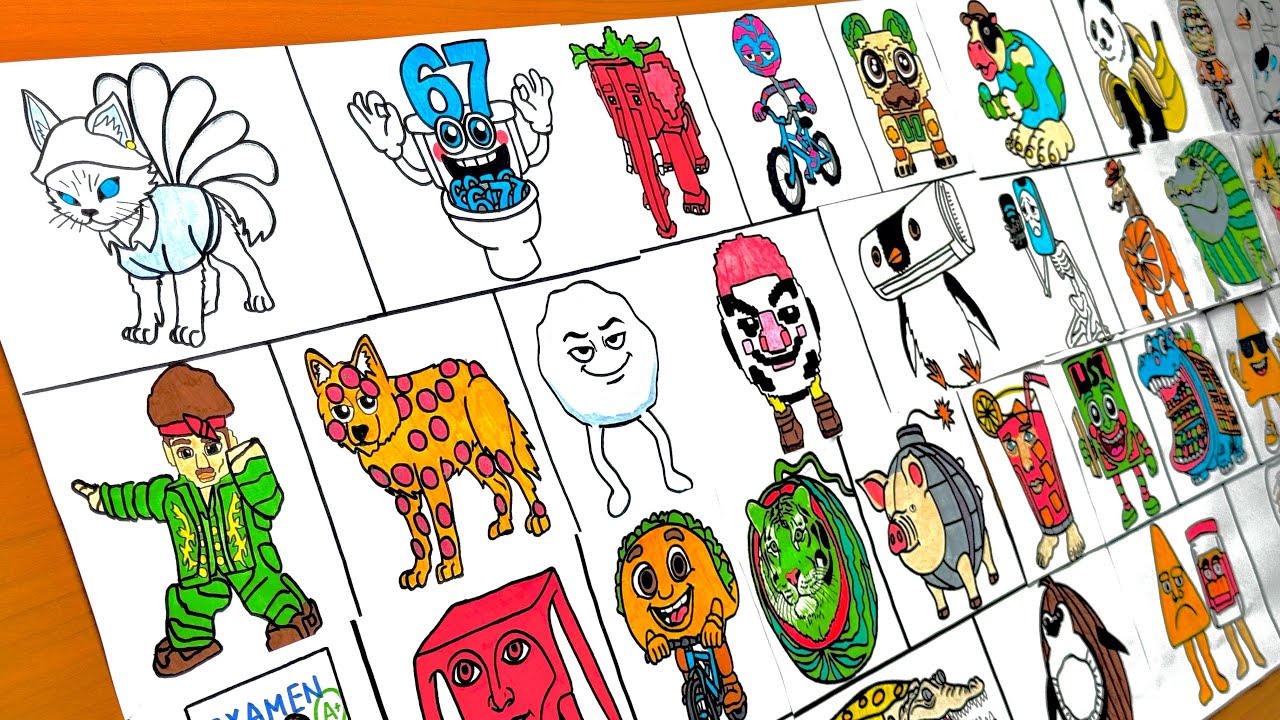 Drawing TOP 320 ITALIAN BRAINROT ANIMALS!