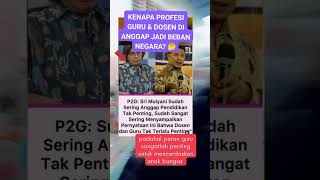 Profesi Guru Dan Dosen Dianggap Tak Pentng