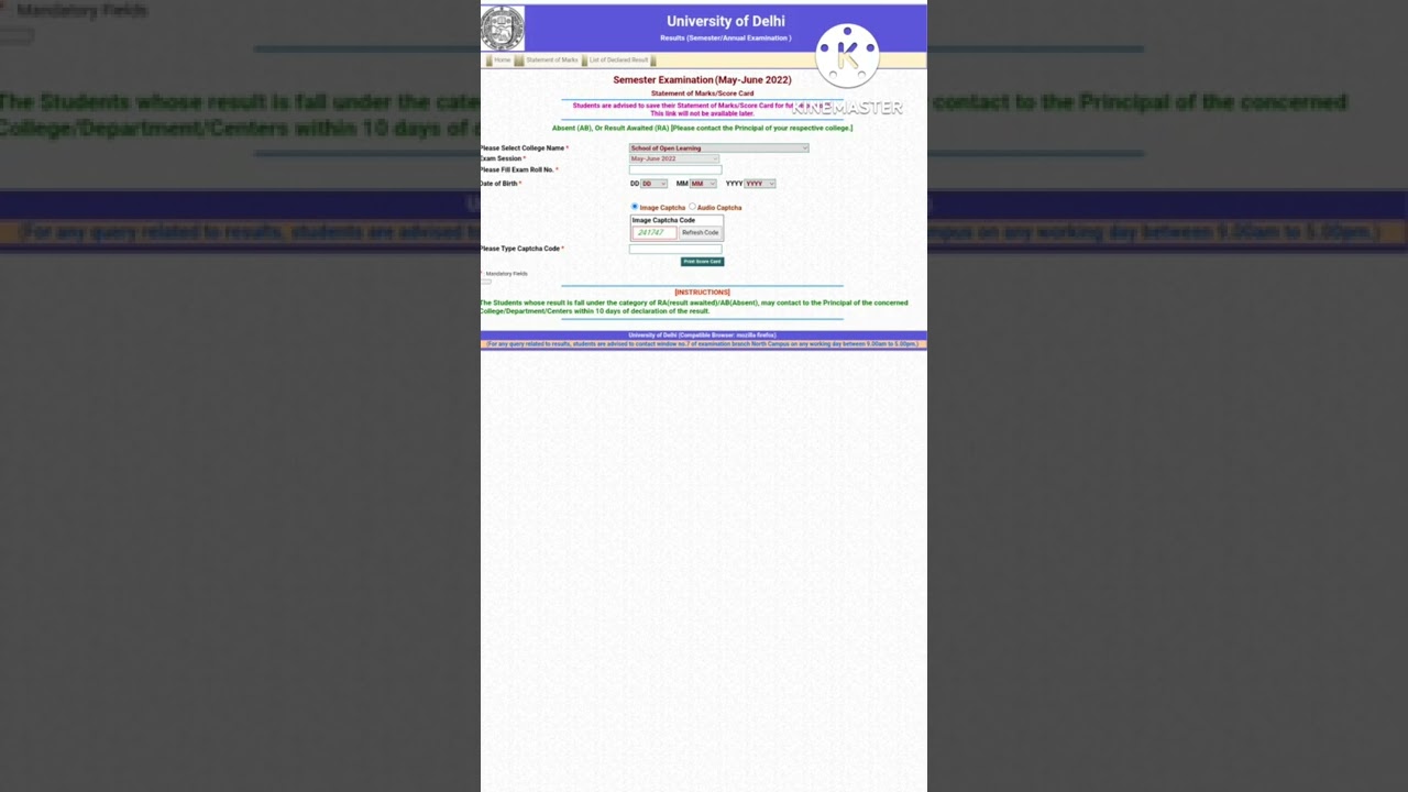 Du Sol result Declared | May June 2022 | B com.B com Hons Result 