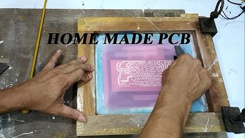 how to pcb print .at home