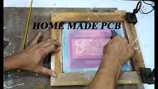 how to pcb print .at home