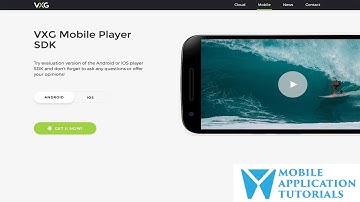 Video streaming using VXG Mobile Player SDK on Android Studio