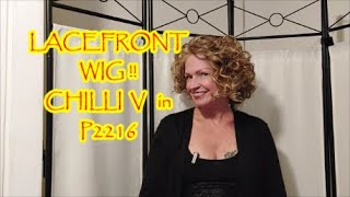 WIG REVIEW: CHILLI V by VIVICA FOX in P2216 | MY FIRST LACEFRONT WIG !! | LACE TRIM DEMO