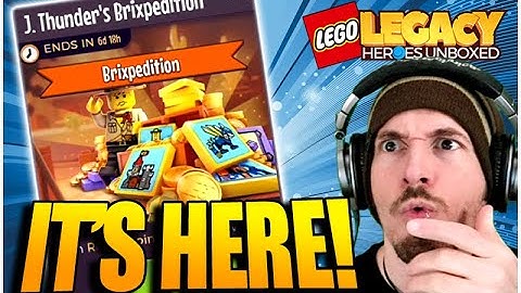 Brixpedition is Here! First Day Playthrough! (Lego Legacy: Heroes Unboxed)