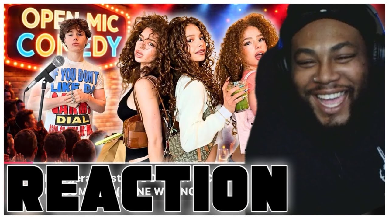 Kalogeras Sisters DO OPEN MIC STAND UP COMEDY! (GONE WRONG) | REACTION 