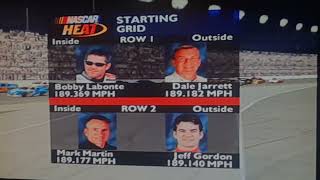 NASCAR HEAT 2002-2001 FIRECRACKER 400 AT DAYTONA PEPSI 400 RACE 15 OF 25