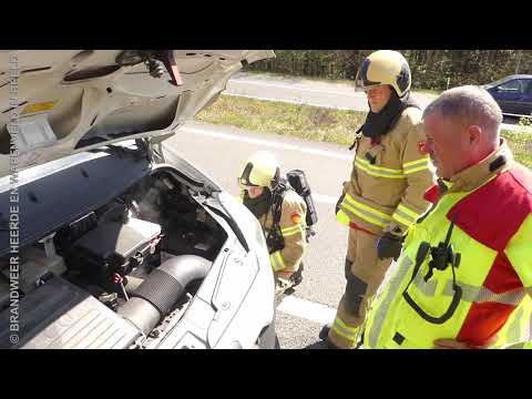 2019 04 19 Voertuigbrand Afrit 29 A50 Heerde   Hattem