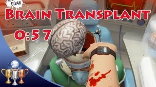 Surgeon Simulator [PS4] - Brain Transplant  (0:57) How Long Can You Live Without A Brain?