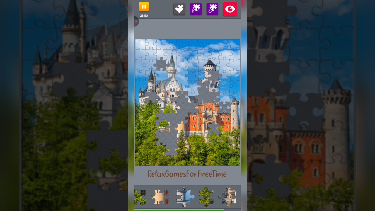 Jigsaw Puzzles HD - Daily Puzzle 14/01/2026 part pieces 120 Picture Castle gameplay game walkthrough