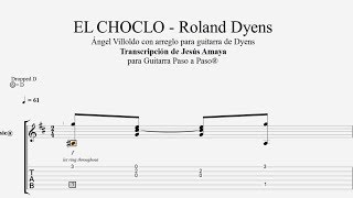 EL CHOCLO - Roland Dyens - Tablatura por Jesús Amaya... chords