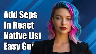 How to Add Separators Between Columns in React Native FlatList