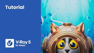 V-Ray for Maya tutorial — How to create an underwater environment