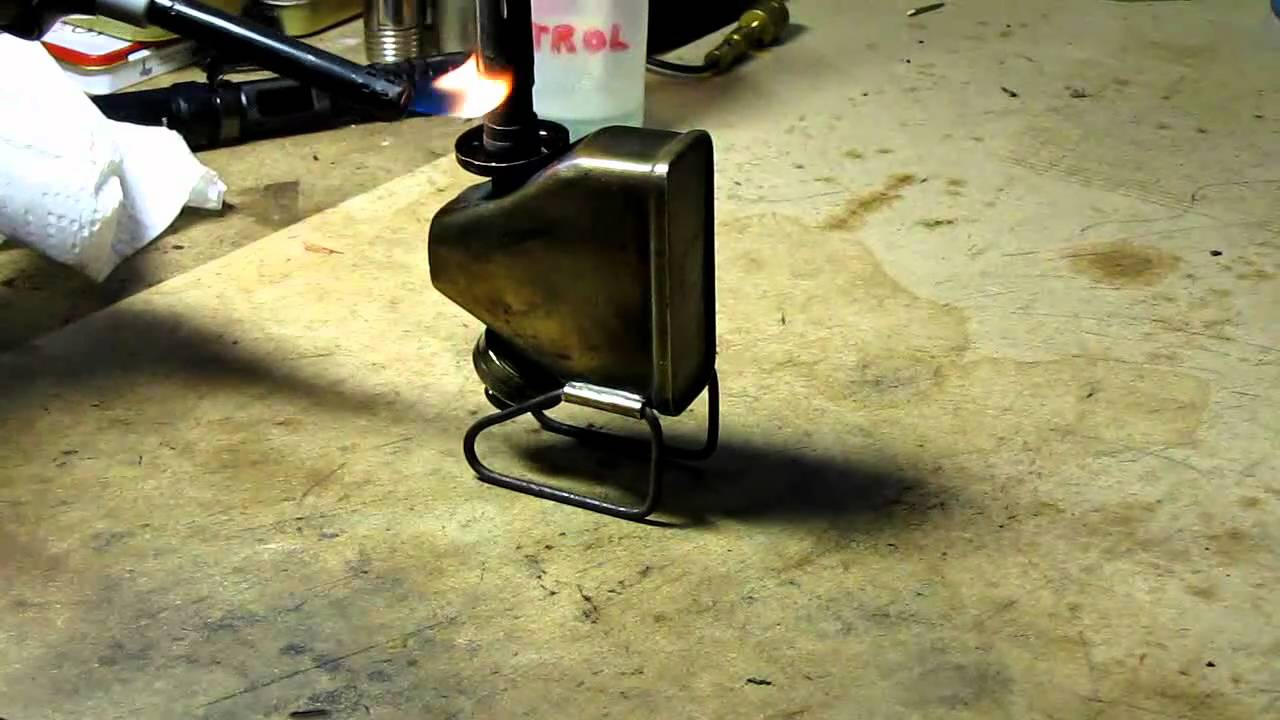 Vintage German Miniature Blowtorch