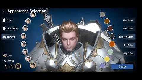 Icarus M Character Selection