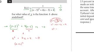 SAT Practice Test #1 | Math Calculator #36