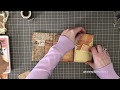 EASY PAPER BAG JUNK JOURNAL TUTORIAL Part 1 - LUNCH BAG - Cover and Decorating