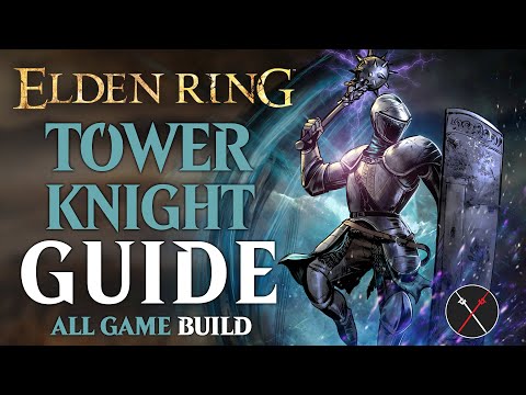 Elden Ring Hammer Cragblade Build - How to Build a Tower Knight Guide (All Game Build)