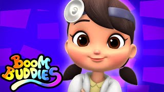 Canción del doctor | videos preescolares | Educación | Boom Buddies Español | Dibujos animados