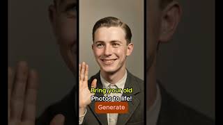 Bring old photos to life. Nostalgia AI Android app.