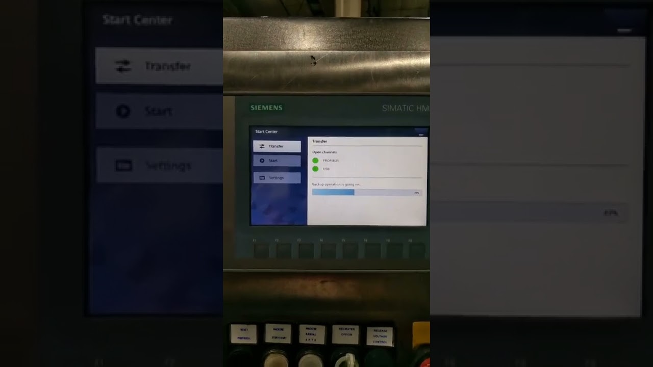 HOW TO BACKUP PROGRAM SIEMENS SIMATIC HMI KTP700 BASIC DP USING USB DRIVE