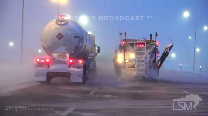 02-22-2023 Rapid City, SD - I-90 Closure Impacts Trucking Whiteout Travel