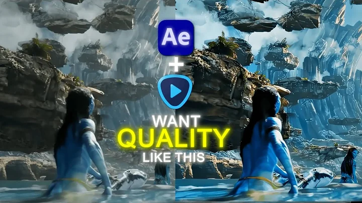 4K Quality Color Correction Tutorial | After Effect 4k CC | Topaz Best Settings