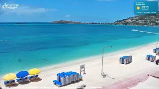 ☀️ Live Caribbean beach cams🎵 Relaxing Lounge Music 24/7