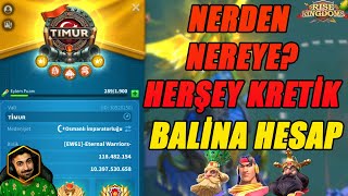 Bi̇r Bali̇na Hesap Ve İncelemesi̇- Herşey Kreti̇k Daha Neler - Rise Of Kingdoms