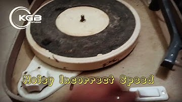 HMV CALYPSO RECORD PLAYER RESTORATION