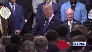 President Trump on Impeachment during 2019 NCAA Football National Championship Ceremony