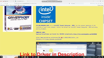 PCI\VEN_8086&DEV_06F9 Drivers // Intel(R) Thermal Subsystem – 06F9 driver download and install