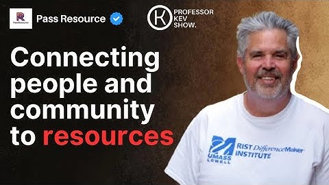 Professor Kev Show with Felicien Sangwa from Pass Resource