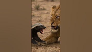 Why honey badger are so fearless? #honeybadger #wildlife #animals