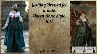 Dressing up for a ride, Queen Anne style!