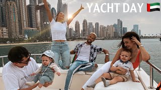 VLOG - YACHT DAY IN DUBAI