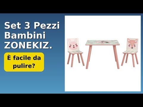 RECENSIONE (2025) : Set 3 Pezzi Bambini ZONEKIZ. DETTAGLI ESSENZIALI