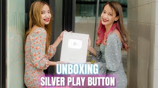 UNBOXING OUR SILVER PLAY BUTTON!!(angsayanamen)