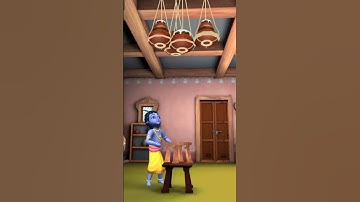little Krishna running game dosto ka hai dost #shorts #viral #littlekrishna #krishna #shortvideo