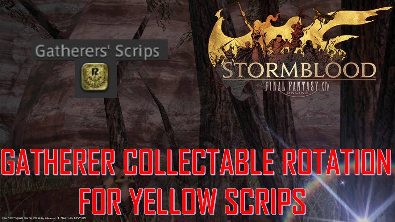 Ffxiv Stormblood Best Crafting Yellow Scrips Ffxiv Stormblood Best Crafting Yellow Scrips