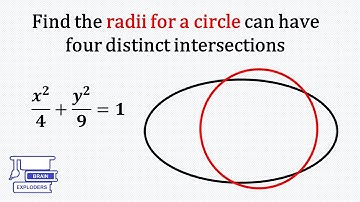 Finding possible radii for four intersections | S3Q42